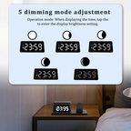 4-in-1 Snel Draadloos Oplaadstation met Klok