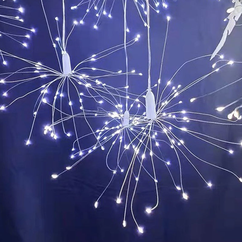 ✨ Zonne-energie Vuurwerk Lichtslinger – Magische Tuinverlichting voor Feesten & Avonden