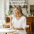 Retro Overhemd met Borduurwerk – Stijlvol. Elegant & Perfect voor Elke Dag🌸3 DAGEN DEAL – 50% KORTING