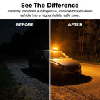 🌞Fris De Lente In Met 50% Korting!🚨 Magnetisch LED Noodwaarschuwingslicht – Dubbele Modus & IP65 Waterdicht – Veiligheid voor Auto. Camping & Noodgevallen!