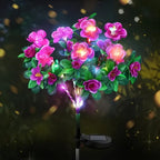 Simulatie Azalea Bloem Grondsteek Zonneverlichting
