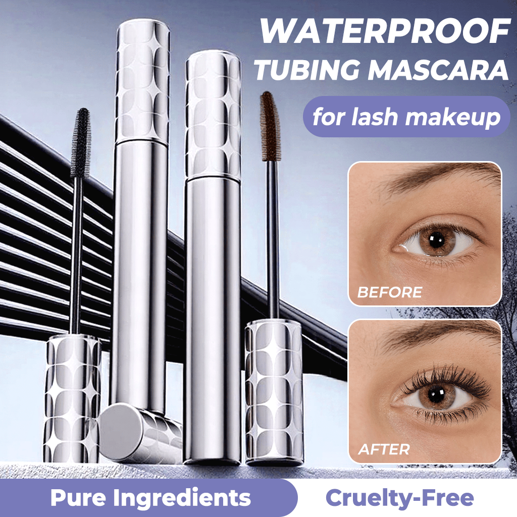 🎉2 VOOR DE PRIJS VAN 1🎉 Tubing Mascara Duo in zwart en bruin voor wimpermake-up