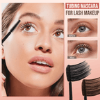 🎉2 VOOR DE PRIJS VAN 1🎉 Tubing Mascara Duo in zwart en bruin voor wimpermake-up