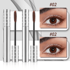 🎉2 VOOR DE PRIJS VAN 1🎉 Tubing Mascara Duo in zwart en bruin voor wimpermake-up
